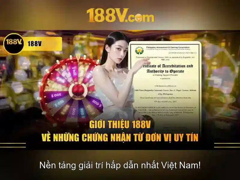 Đặc điểm chính của 188v